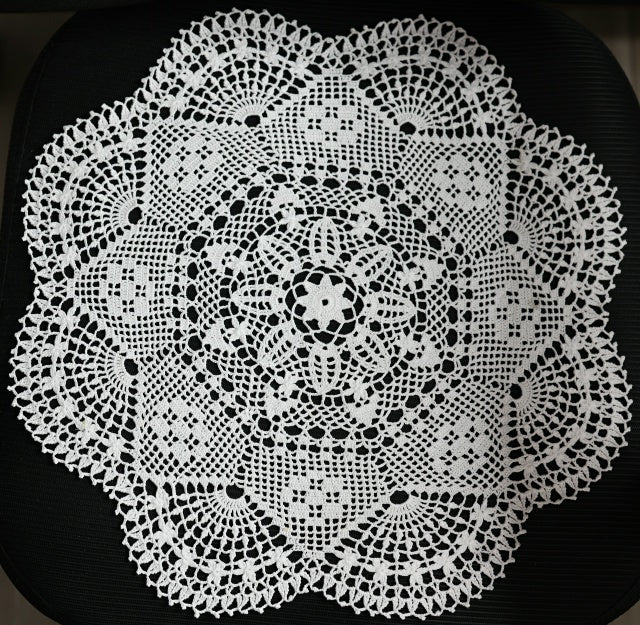 Handmade Crochet Lace Doily