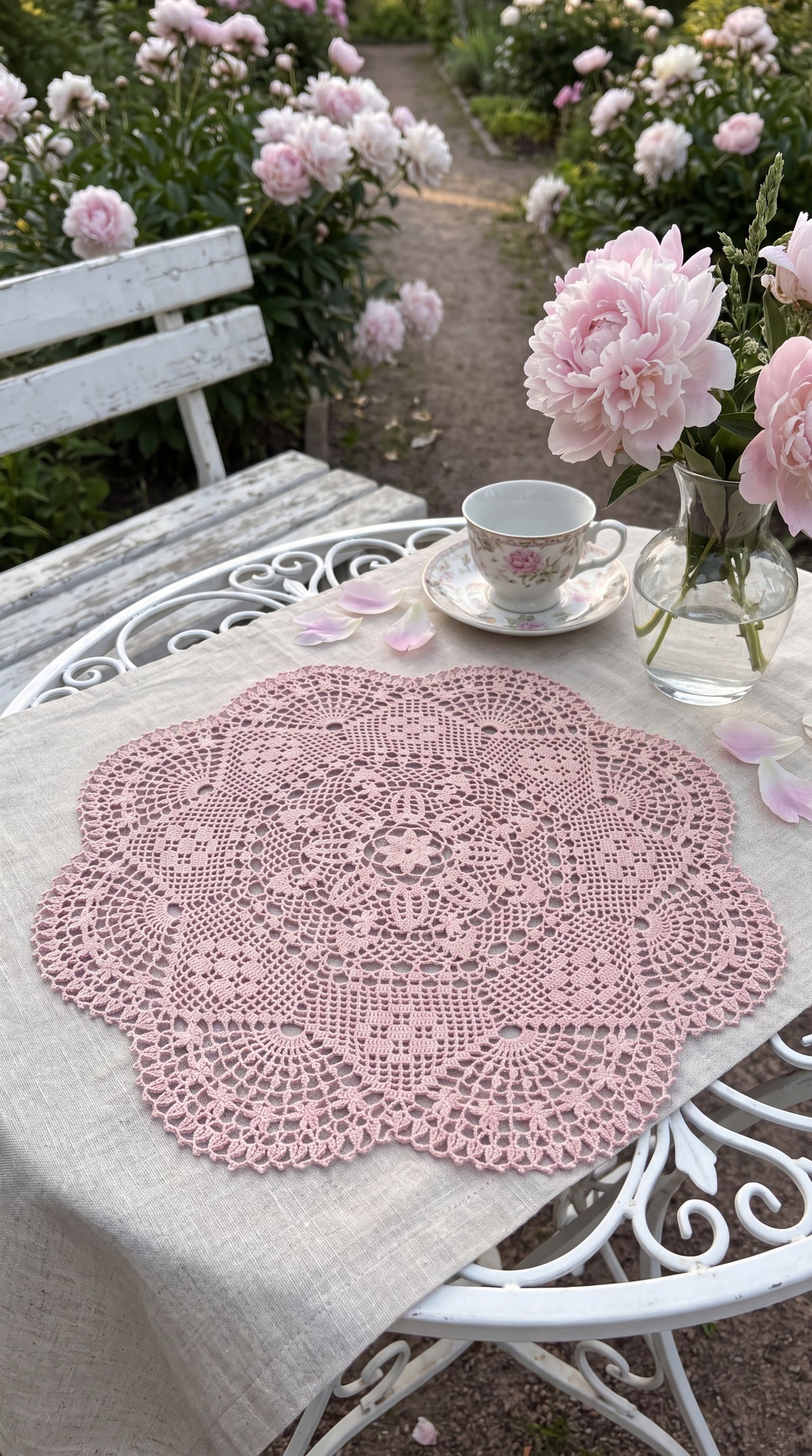 Handmade Crochet Lace Doily