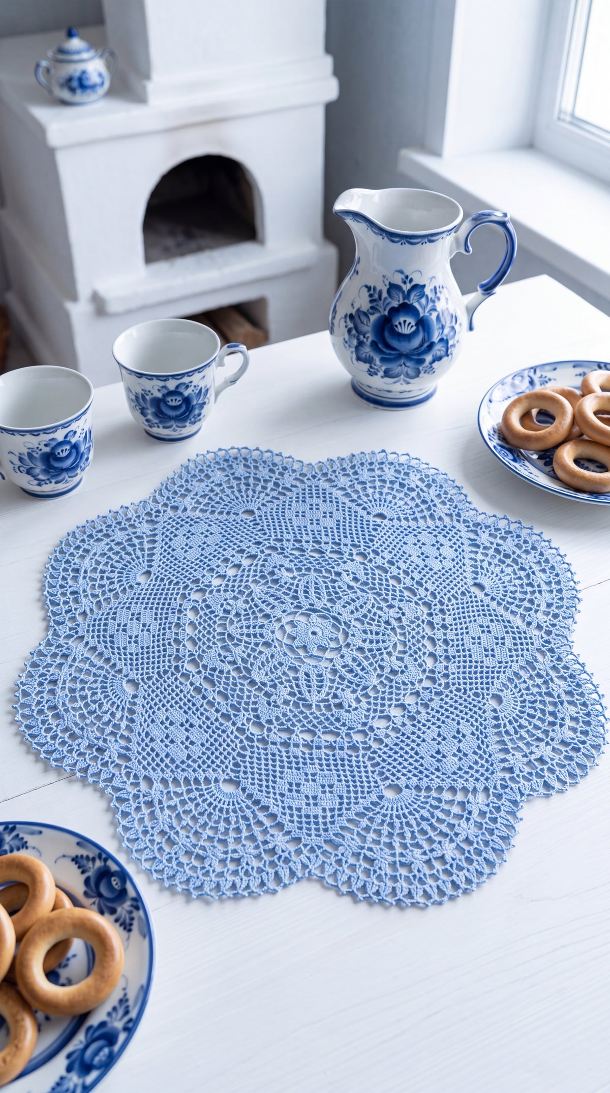 Handmade Crochet Lace Doily