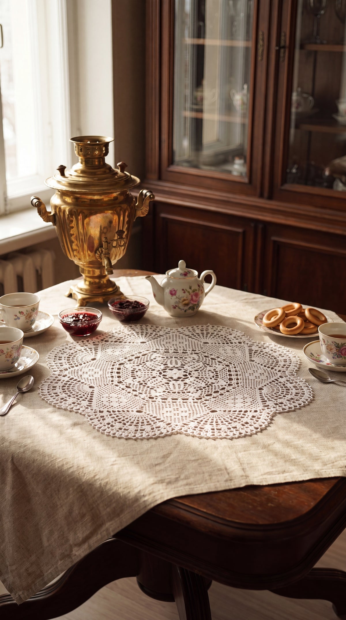 Handmade Crochet Lace Doily