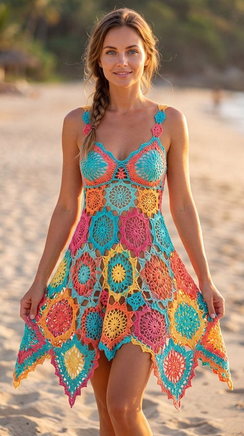 Crochet Motif Dress & Sundress – Custom Made