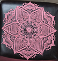 Handmade Floral Crochet Lace Doily