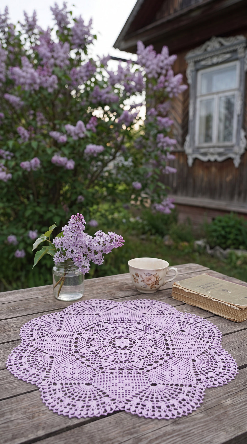 Handmade Crochet Lace Doily