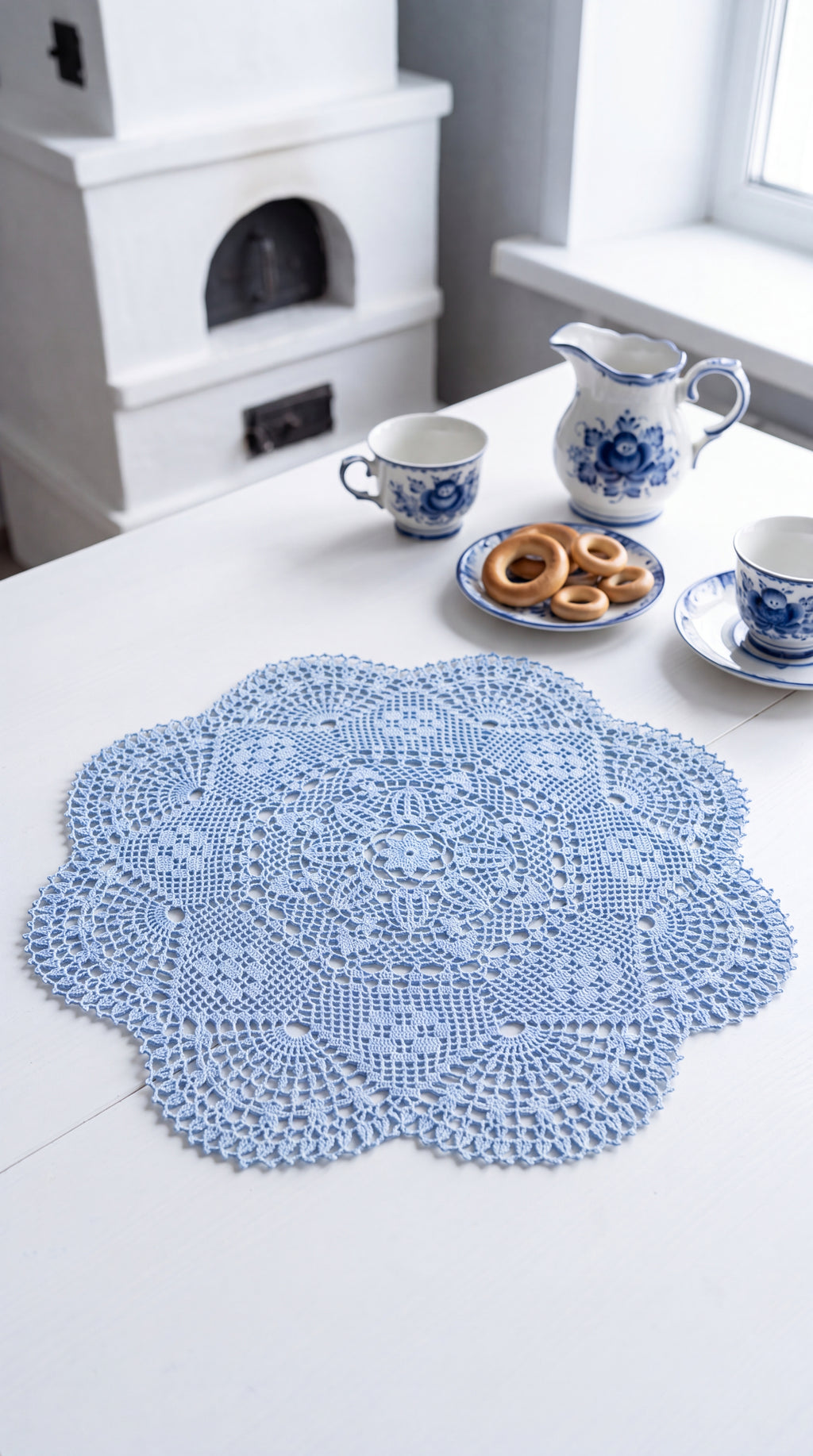 Handmade Crochet Lace Doily