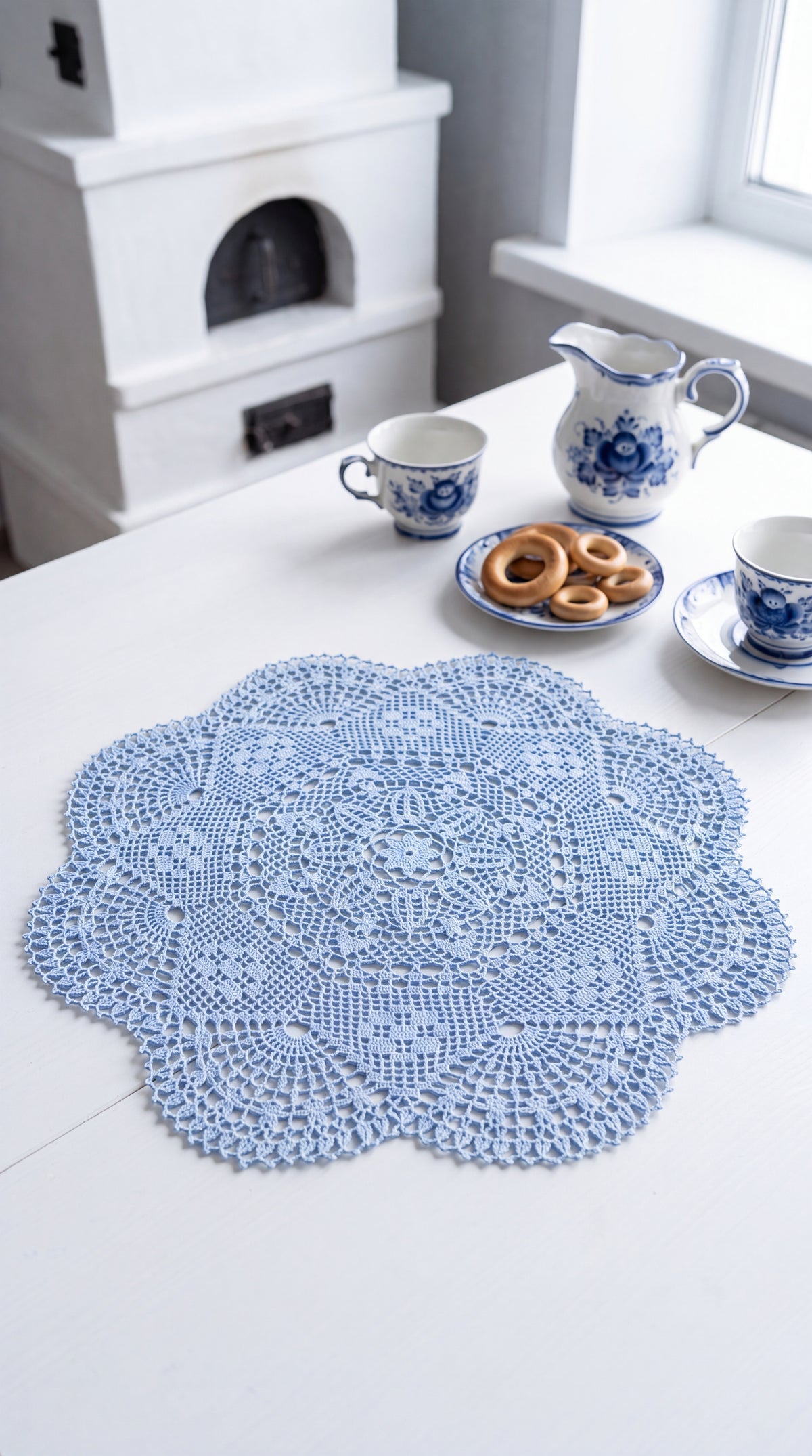 Handmade Crochet Lace Doily
