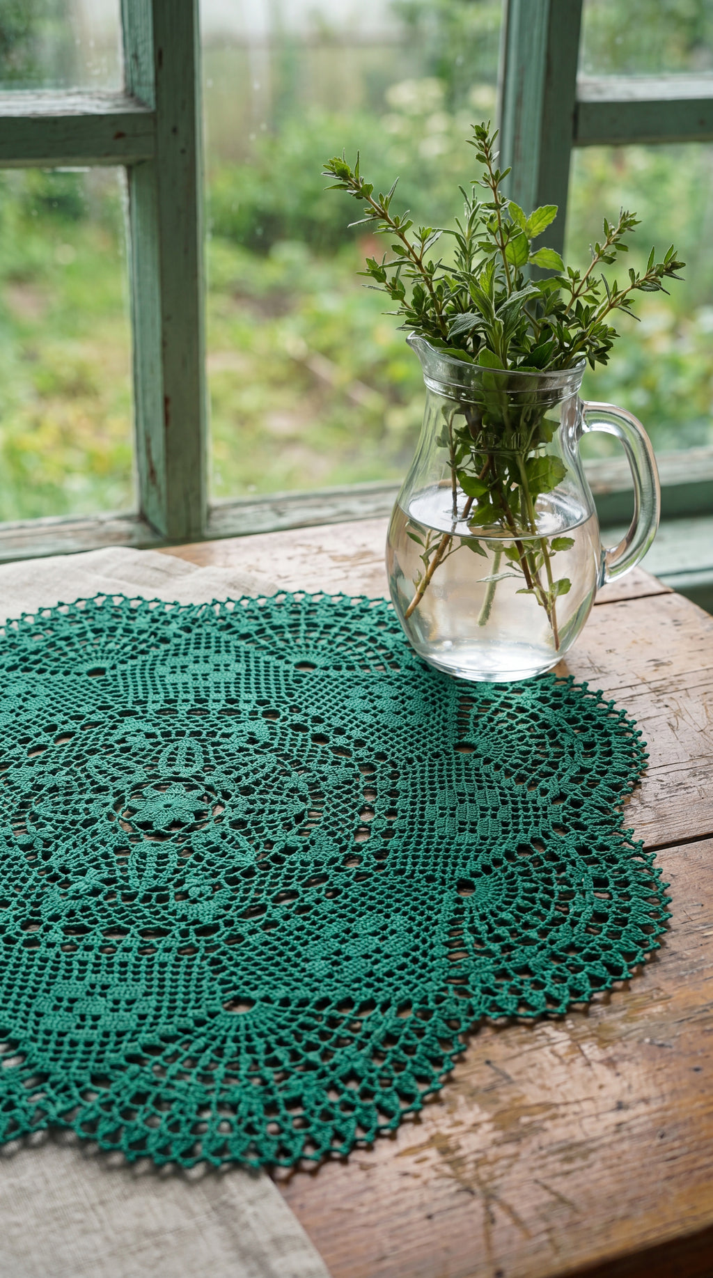 Handmade Crochet Lace Doily