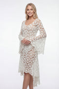 Crochet renaissance/boho aesthetic dress